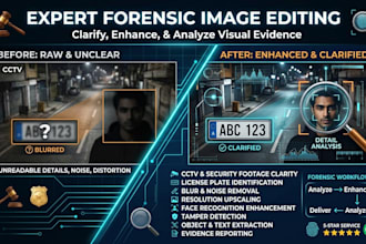 forensic image and video editing enchancement photo restoration damaged photo