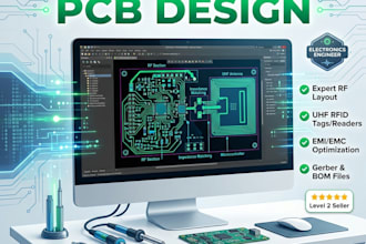 develop custom rf and uhf rfid pcb design