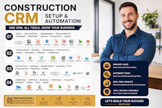 housecall pro knowify gohighlevel coconstruct jobber heavybid hubspot jobnimbus