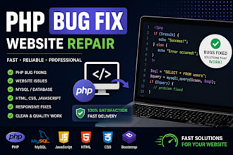 fix PHP bugs and website issues