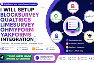 setup blocksurvey qualtrics limesurvey ohmyform yakforms integration