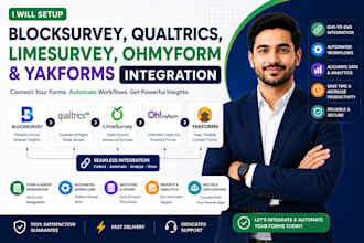 setup blocksurvey qualtrics limesurvey ohmyform yakforms integration