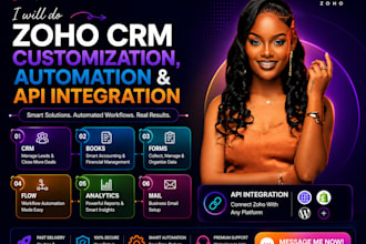 setup zoho people, zoho recruit, zoho site, and zoho CRM