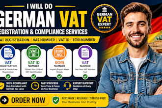 do german vat registration, vat return vat number, eori application for business