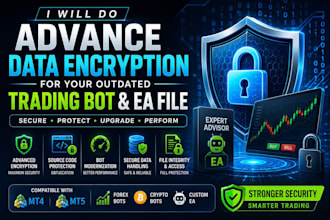 do advance data upgrading encryption for your outdated trading bot, ea file