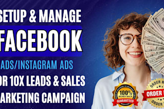 setup facebook ads marketing campaign instagram meta ads for health insurance