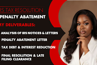 reduce tax debt, late tax filing, back taxes, penalty abatement, irs tax