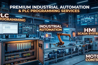 provide plc programming for machines motors and automation