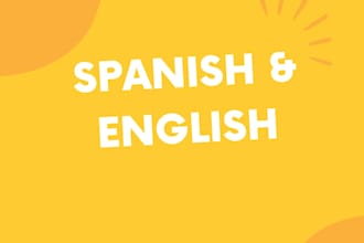be your bilingual spanish english virtual assistant