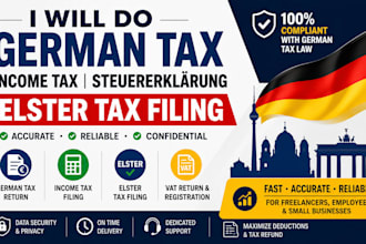 do german tax, income tax, steuererklarung and elster tax filing
