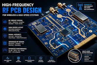 design high frequency rf pcbs for wireless and high speed systems