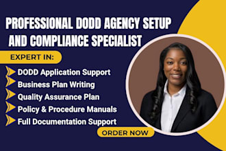 write dodd ohio service program plan, policy and procedure, quality assurance