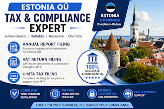 file estonia oÜ annual report vat return and e mta tax filing for e residency
