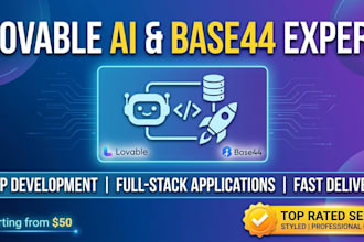 build lovable ai app or fix base44 bug via vibe coding mvp