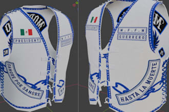 fivem kuttes custom fivem clothing kuttes mc mc vest biker clothing kuttes