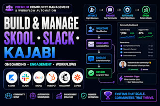 integrate kajabi slack skool hubspot mailchimp email campaign automation zapier