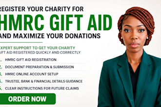 convert cic clg to UK charity and register for hmrc gift aid