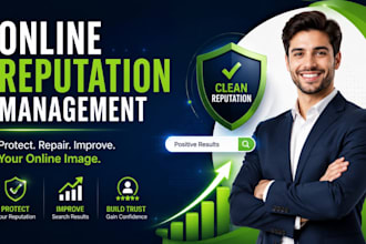 do online reputation management ORM, suppress negative links