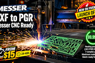 build messer omniwin nesting programs from your dxf files