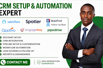 setup and automate boldtrail apptivo spotler engagebay follow up boss salesflare