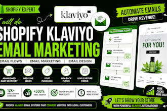 do shopify klaviyo email markerting, klaviyo email flows, klaviyo email design