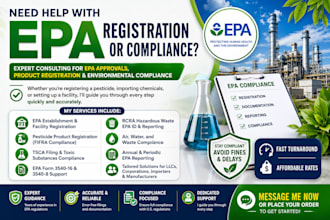 do epa registration, compliance, and filing