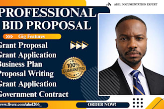 write winning bid proposal, rfp response, business proposal, tender response