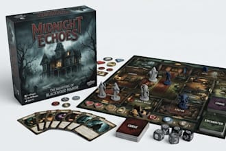 design your horror board game and card game table top