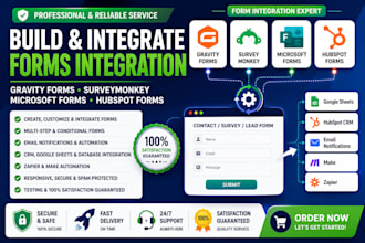 build gravity forms surveymonkey microsoft forms hubspot forms integration