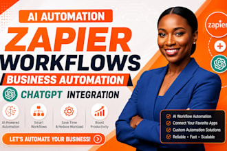 ai automation zapier workflows business automation chatgpt integration