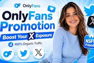 promote your onlyfans by giving your x profile more exposure