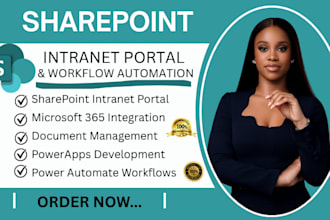 create sharepoint intranet portal, microsoft, power automate, powershell