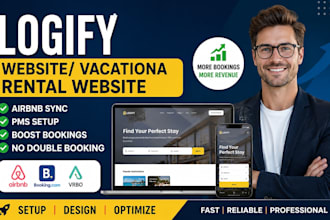 design lodgify website for vacation rental direct booking website