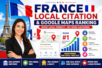 france local citation for france business local SEO and google maps ranking