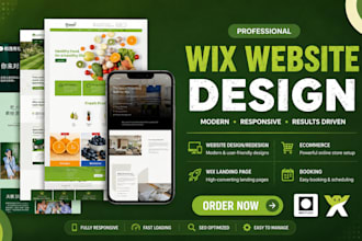 wix site design wix redesign wix studio website design revamp edit wix site SEO