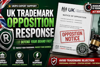 respond to UK trademark opposition and defend your trademark fast