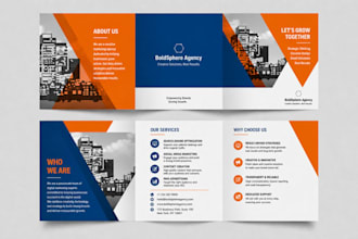design a real estate brochure, buyer guide or property catalog