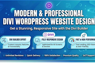 be your divi expert for divi wordpress website design divi website design