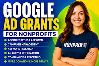 set up and manage google ad grants for nonprofits
