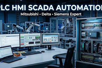 program mitsubishi delta siemens plc hmi and scada systems
