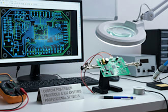 design custom pcb boards for embedded systems and iot