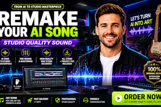 remake any ai generated song in studio quality