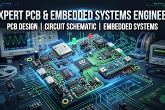be your expert pcb and embedded systems engineer