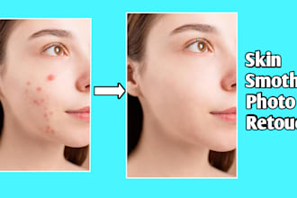 do skin retouching photo editing