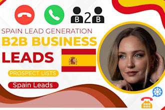 generate spain leads and generación de leads for b2b outreach