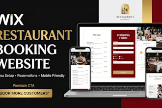 design wix cafe coffee shop bakery menu and online ordering website