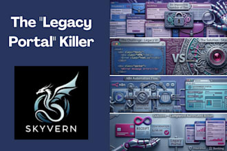 automate legacy web portals using skyvern ai and n8n