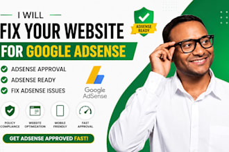 fix your website for google adsense approval, adsense approval, and adsense read