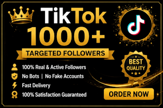 buy 1000 tiktok followers fast