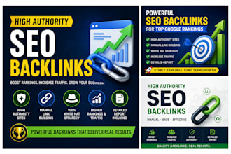 create powerful SEO backlinks for top google rankings